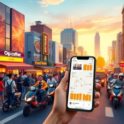 Delivery Hustle - Text-based game
