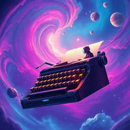 Galactic Typewriter - Text-based game