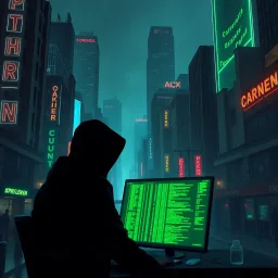 Dark Net Hacker - Text-based game