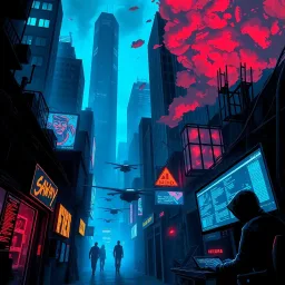 Hacker Havoc - Text-based game