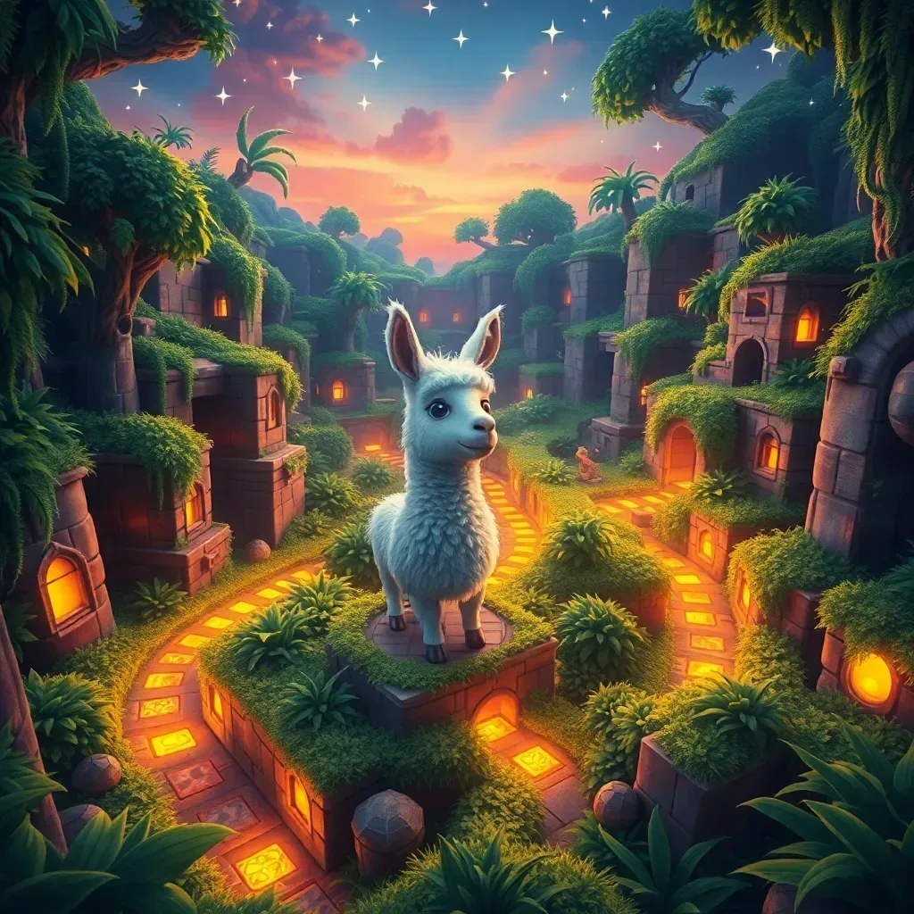 Llama Labyrinth