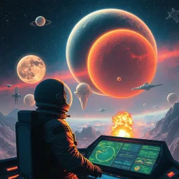 Cosmic Catastrophe - Text-based game