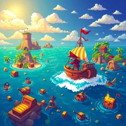 Pixelated Plunder