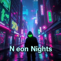 Neon Nights - Text-based game
