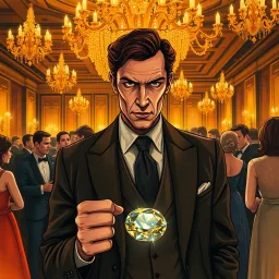 Mystery of the Kagi Diamond - Text-based game