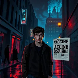 The Vaccine Conspiracy - Text-based game