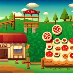 The Pizza Quest - Text-based game