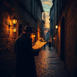 The Secret Society of Prague - Text-based game