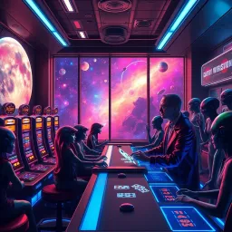 Galactic Gambit - Text-based game