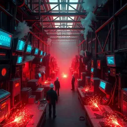 Factory of Chaos - Text-based game