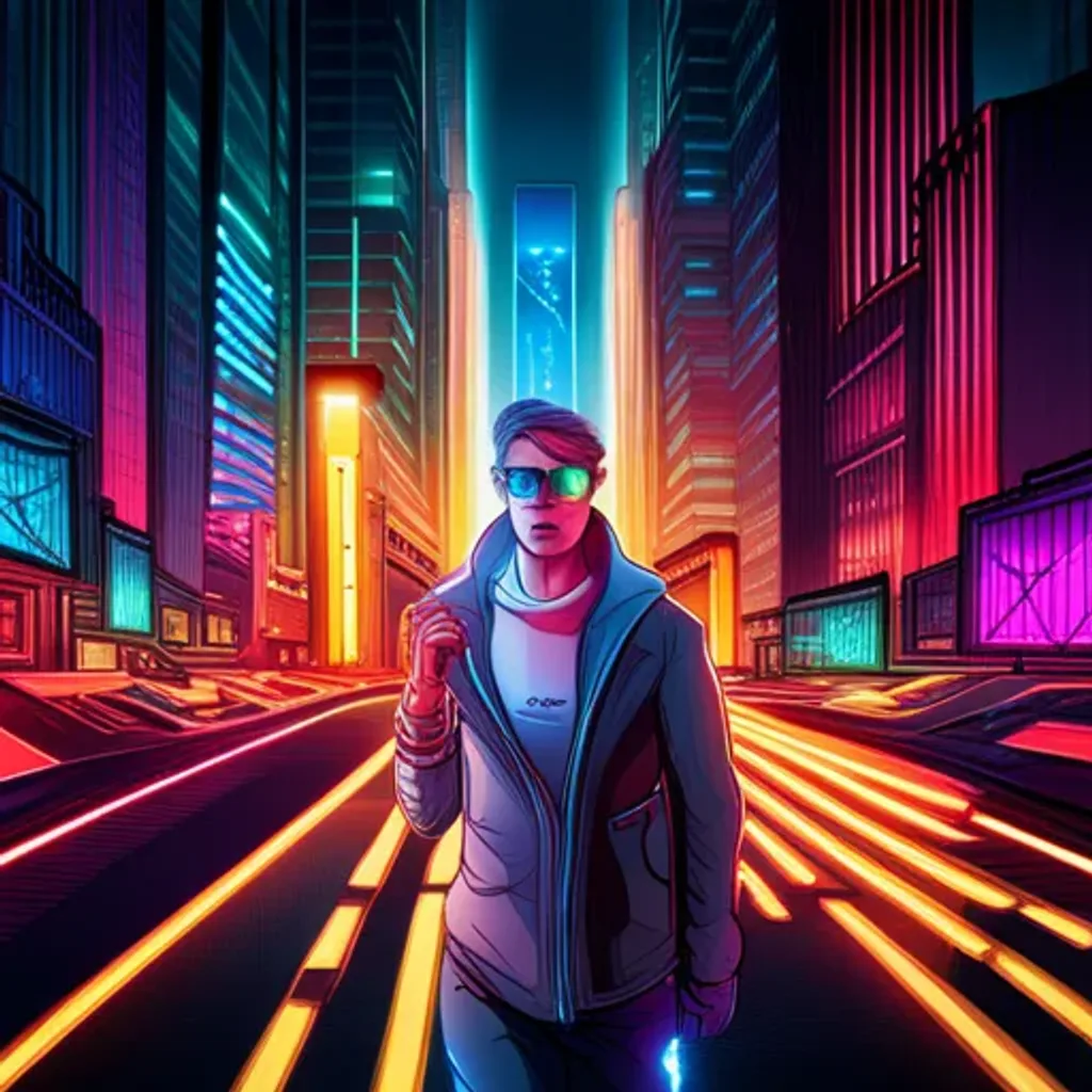 Neon Labyrinth