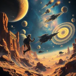 Cosmic Chaos: The Galactic Gambit - Text-based game