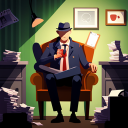 The Cheating Detective - Text-based game