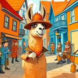 Llama: The Shady Chronicles - Text-based game