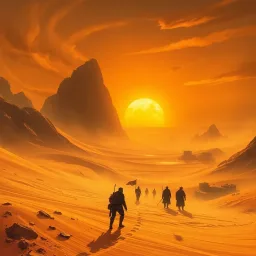 Sandstorm Chronicles - Text-based game