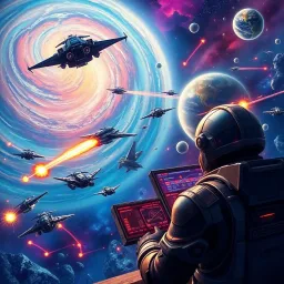 Galactic Conquest: The Last Frontier - Text-based game