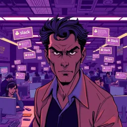 Corporate Chaos: A Slack Adventure - Text-based game