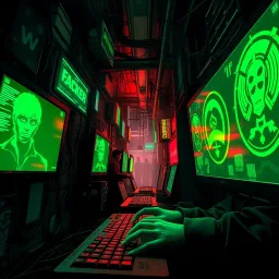 Hackers' Den - Text-based game