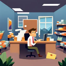 Office Mayhem: The Incompetent Boss - Text-based game