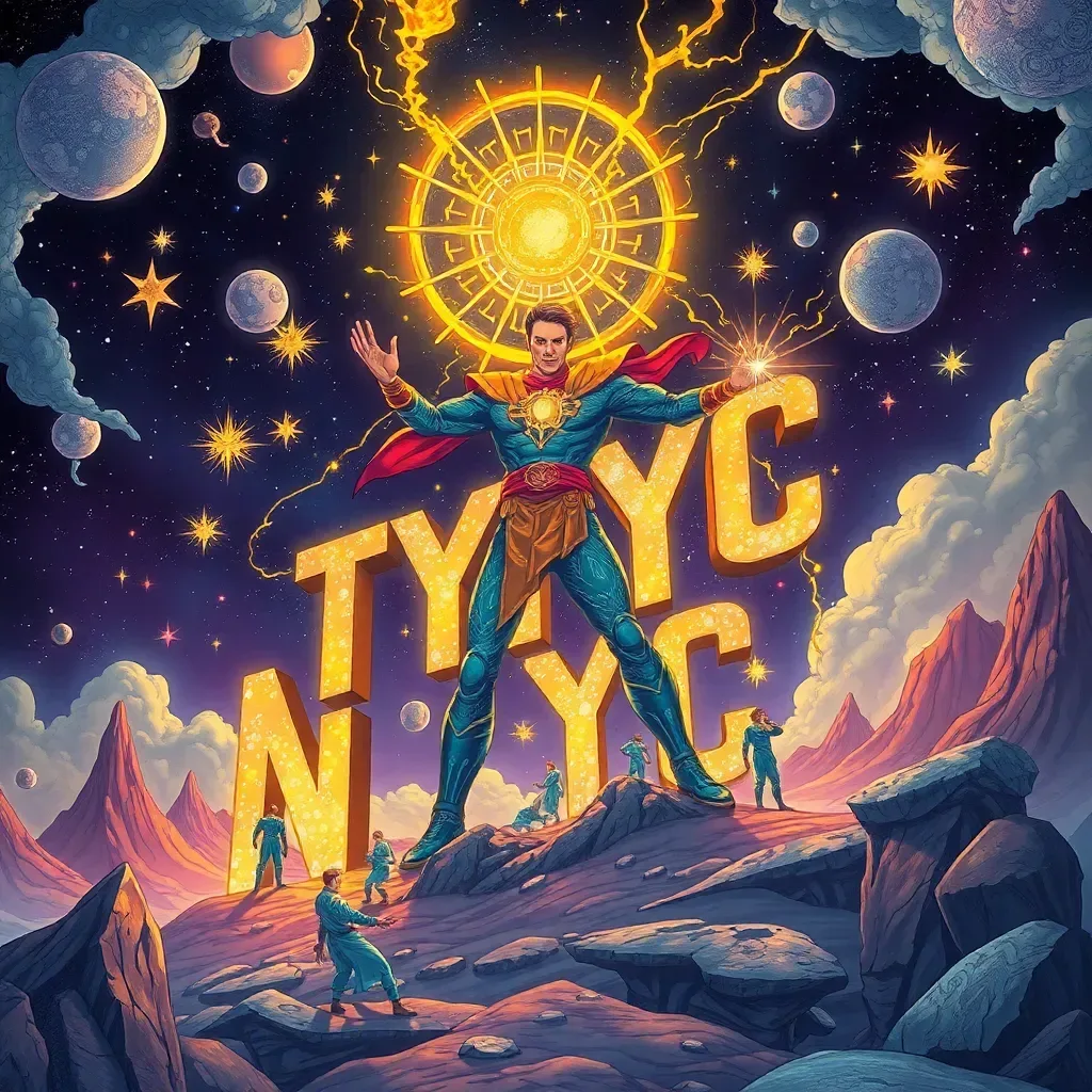 The Cosmic Typographer