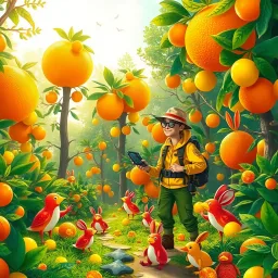 Citrus Chaos - Text-based game