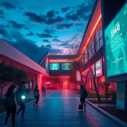 Mystery at Asimov Academy - Text-based game