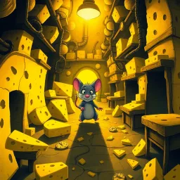 Cheese Heist - Text-based game