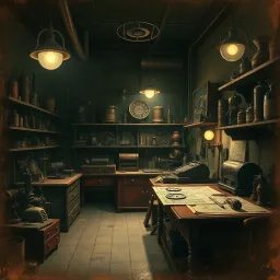 The Secret of Bell's Workshop - Text-based game