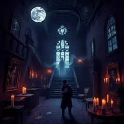 Mystery Mansion Madness - Text-based game