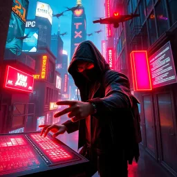Rogue Hacker: Cybernetic Conspiracy - Text-based game