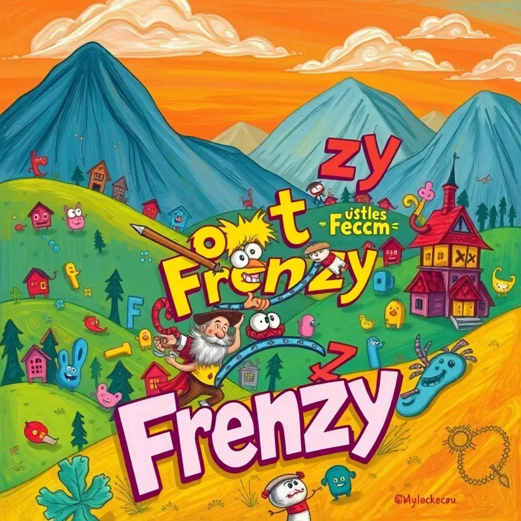 Font Frenzy: The Typographic Adventure