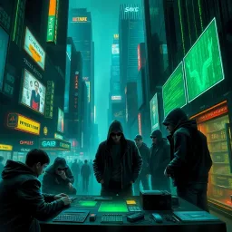 The Cyberspace Heist - Text-based game