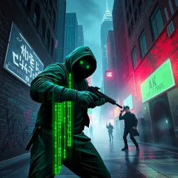 Ninja Hacker Showdown - Text-based game