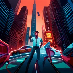 Pizza Delivery Showdown - Text-based game