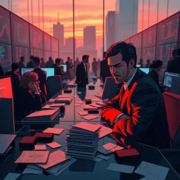 Corporate Chaos - Text-based game