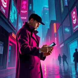 Rogue Detective: The Cybernetic Conspiracy - Text-based game