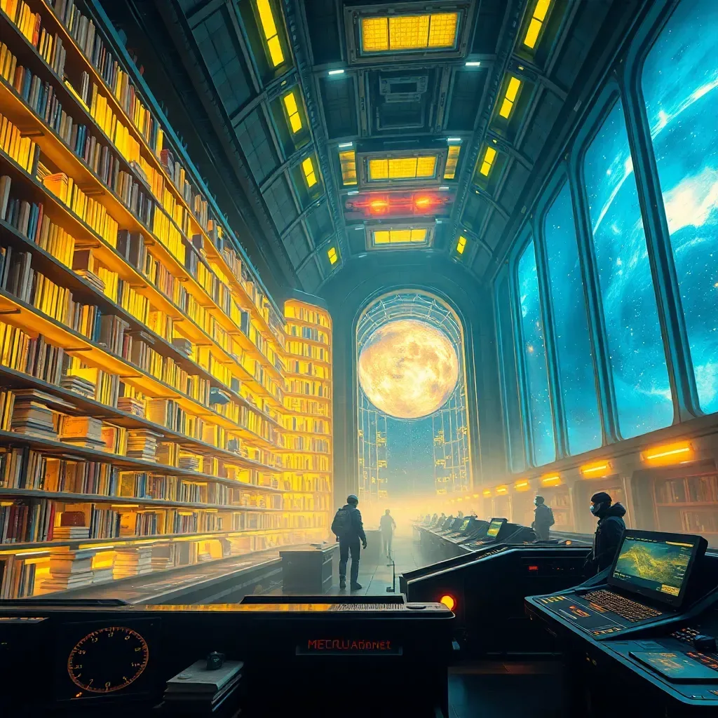 Chaos at the Interstellar Library