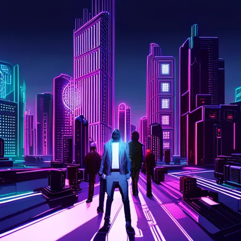 Cybernetic Chronicles: The Data Heist