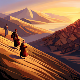 Silk Road Monks - Text-based game