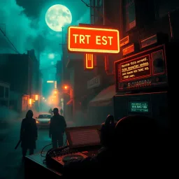 Midnight Radio Run - Text-based game