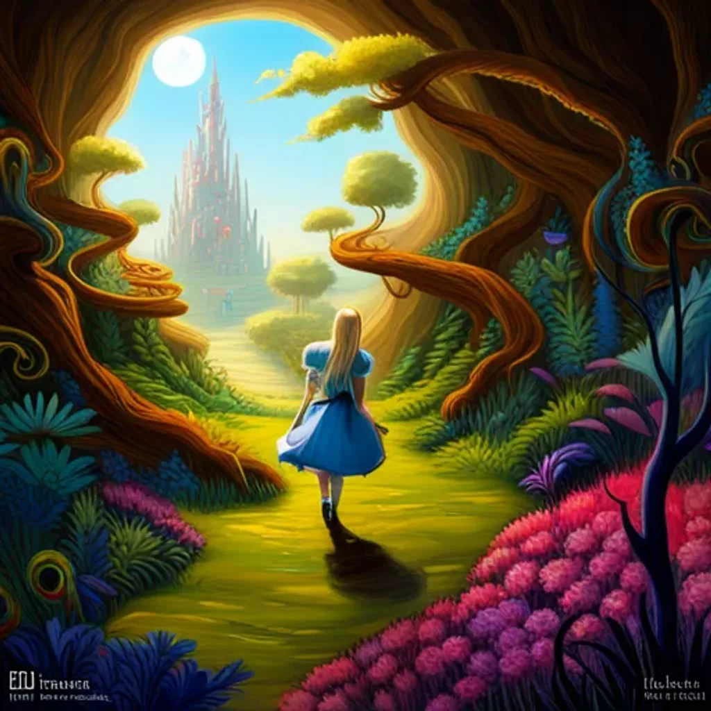 Wonderland Chronicles: Down the Rabbit Hole