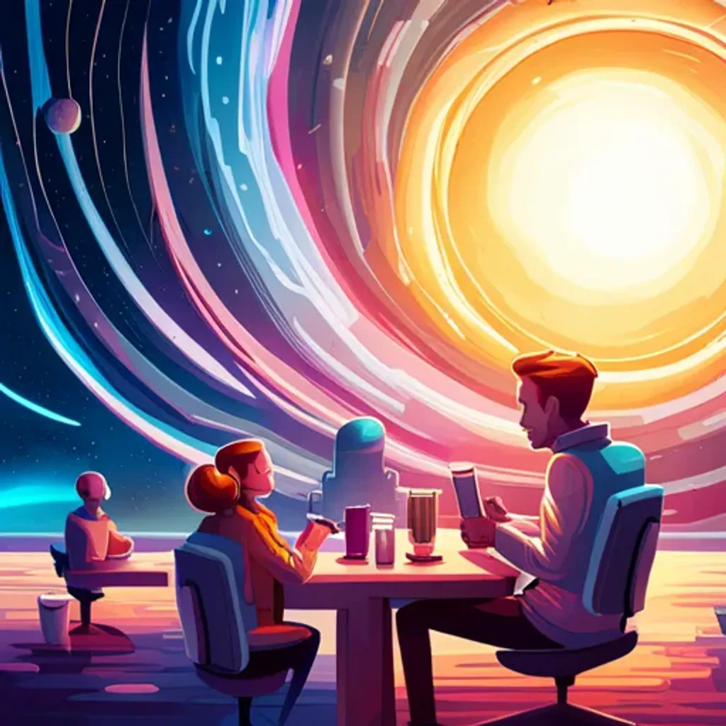Cosmic Cafe Chaos
