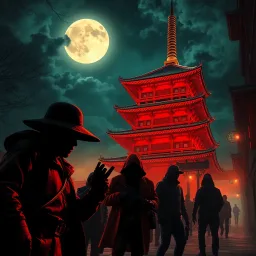 The Pagoda Heist - Text-based game