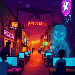 Perlville - Text-based game