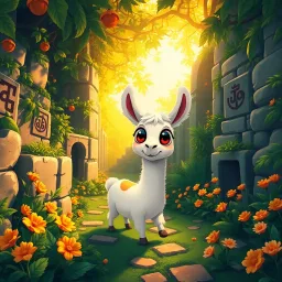 Llama Labyrinth - Text-based game