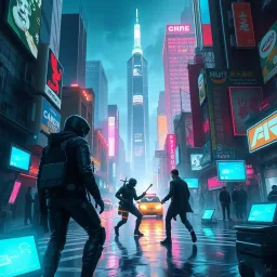 Cybernetic Showdown - Text-based game