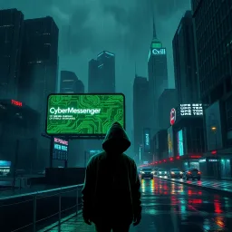CyberMessenger Chronicles - Text-based game