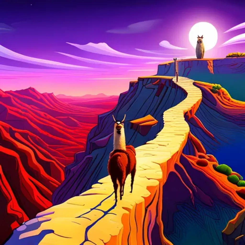 The Llama's Quest: Gradient Adventures