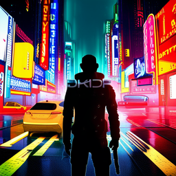 Neon Noir Chronicles - Text-based game