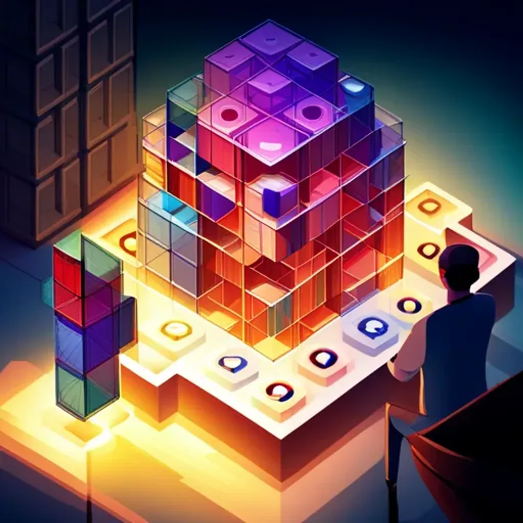 Spinning Math Cube